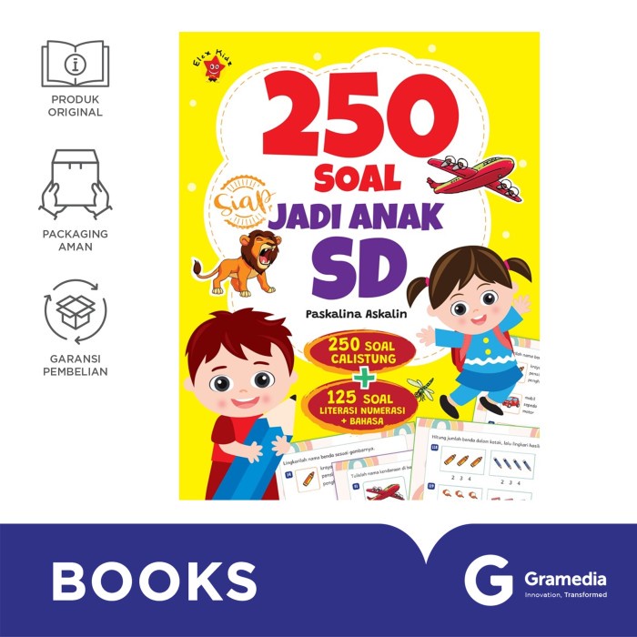 

250 Soal Jadi Anak Sd