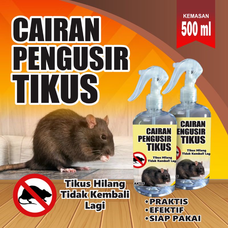 Cairan Pengusir Tikus Kemasan Spray Trigger 500 ml