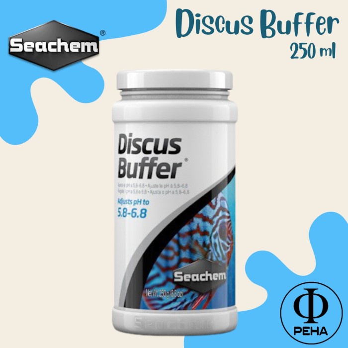 Seachem Discus Buffer 250 gram Penyeimbang PH & GH Aquarium Diskus