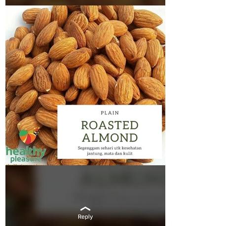 

✵ ROASTED ALMOND PLAIN 300G ❁