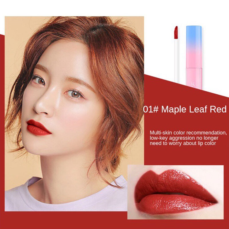 [COD]LAMEILA Lipstick Lip Glaze Lasting Moisturizing Liquid  lipstik lameila Waterproof Moisturizing-GY