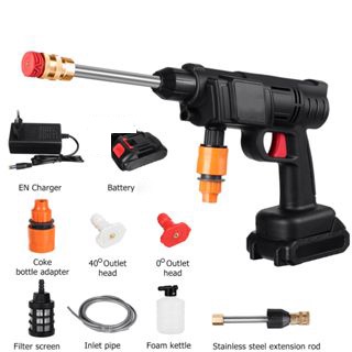 Cordless high pressure washer spray gun car wash pressure water nozzle cleaner 288V battery/Jet Cleaner Cordless Mesin Cuci Mobil Motor Steam Semprotan Air