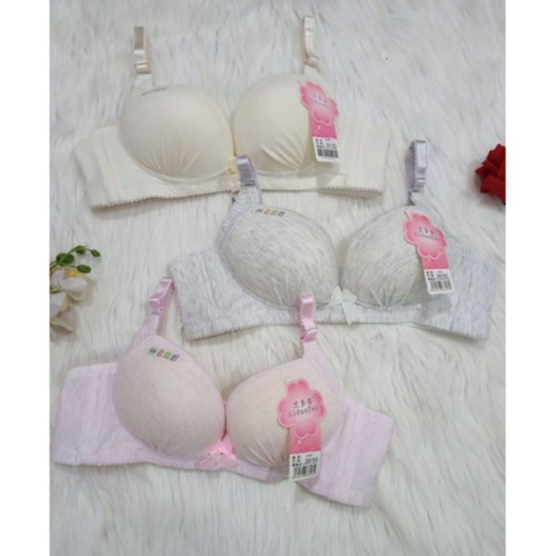 BEEE_91/Bra Hkg / Bh Import /123 Bra Tanpa Kawat 989 TOKO KEANULOVA