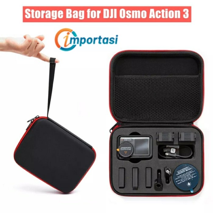 Tas DJI OSMO ACTION 3 Storage Bag Protective Carrying Case Handbag