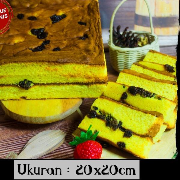 

✪ Kue Lapis Mandarin PREMIUM Kismis 20x20cm / Lapis Mandarin Enak dan Murah Ω