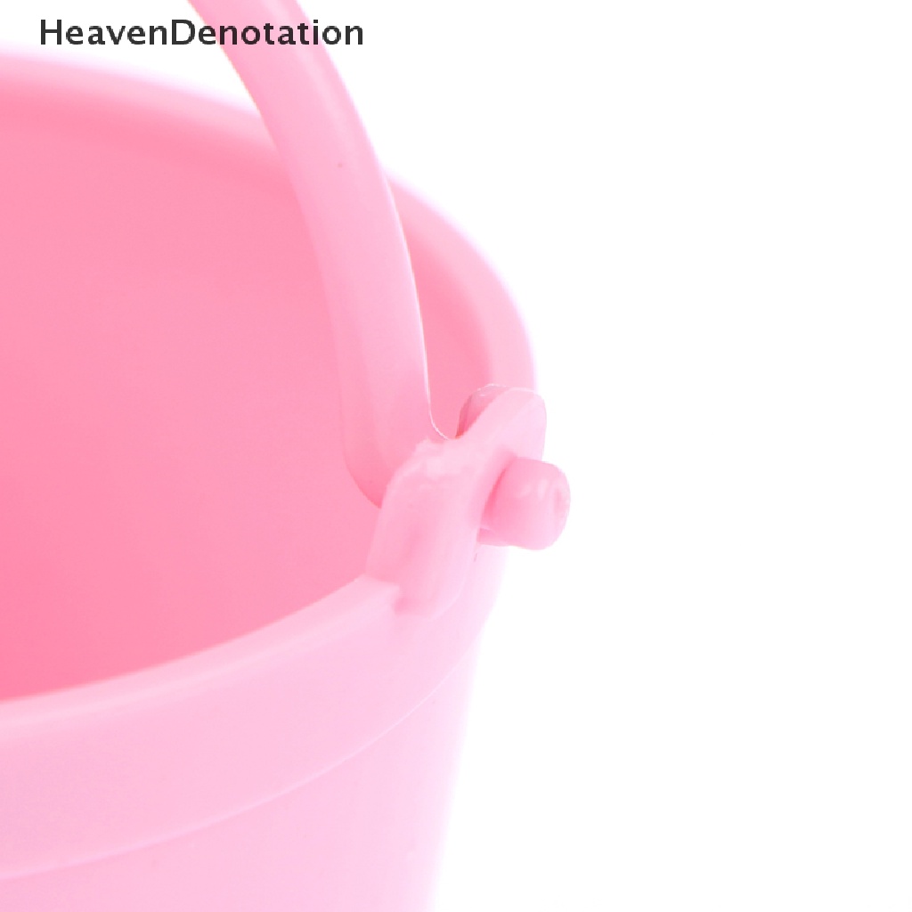 [HeavenDenotation] 4Pcs 1: 12 Mini Cute Buckets Decoration Miniature Toy Doll Food Kitchen Living HDV