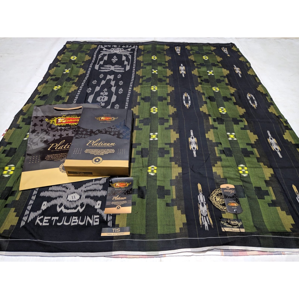 Sarung Ketjubung Platinum TIS Hitam