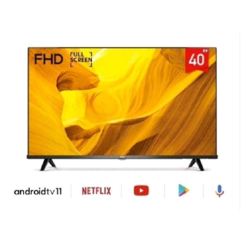 TV LED 40 INCH 40A5+ TCL 40" SMART ANDROID DIGITAL GARANSI RESMI