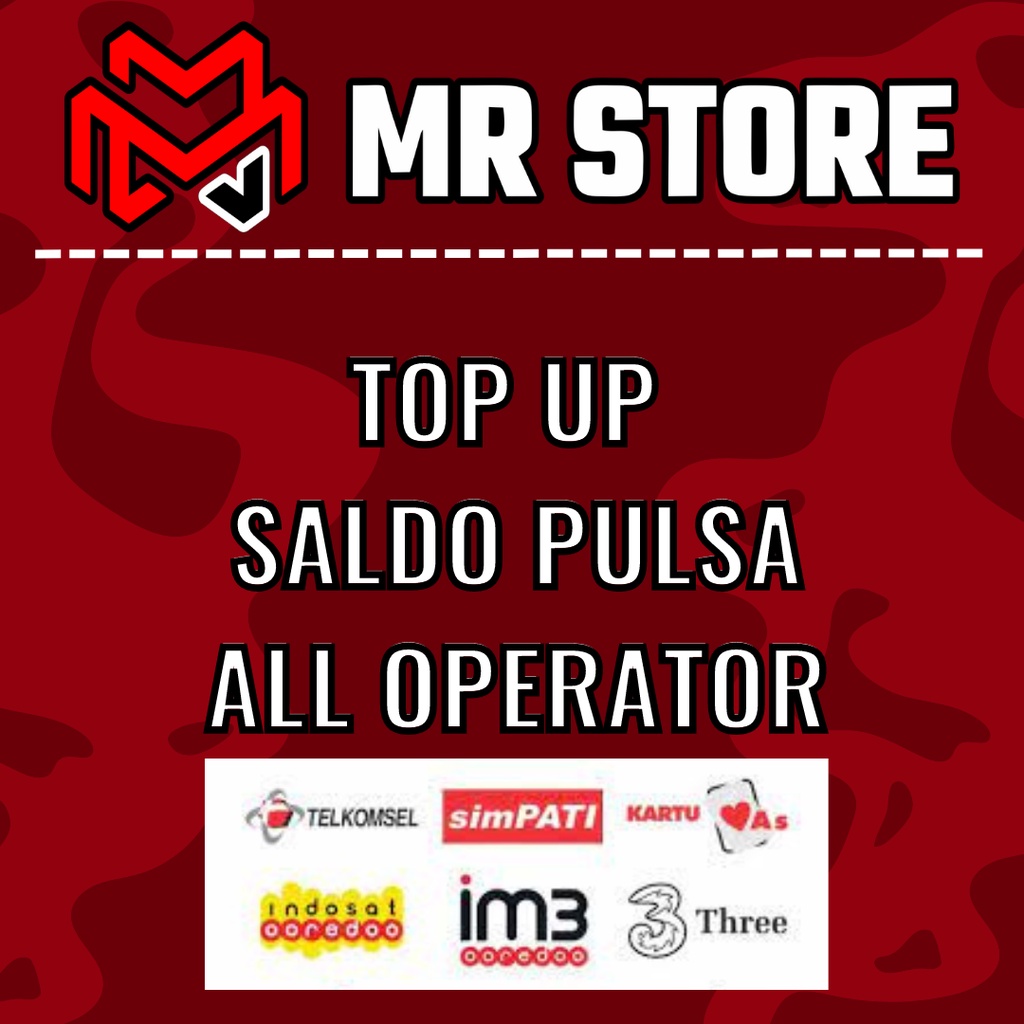 ISI SALDO PULSA TOPUP SALDO PULSA KARTU PERDANA