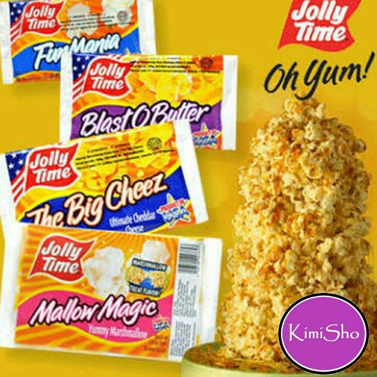 

R86 Jolly Time popcorn / jolly time / snack / cemilan / pop corn BEST RATING メ