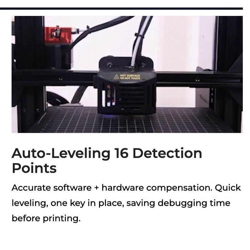 Sunlu Terminator T3 3D Printer Silent Board Autoleveling Dual Drive