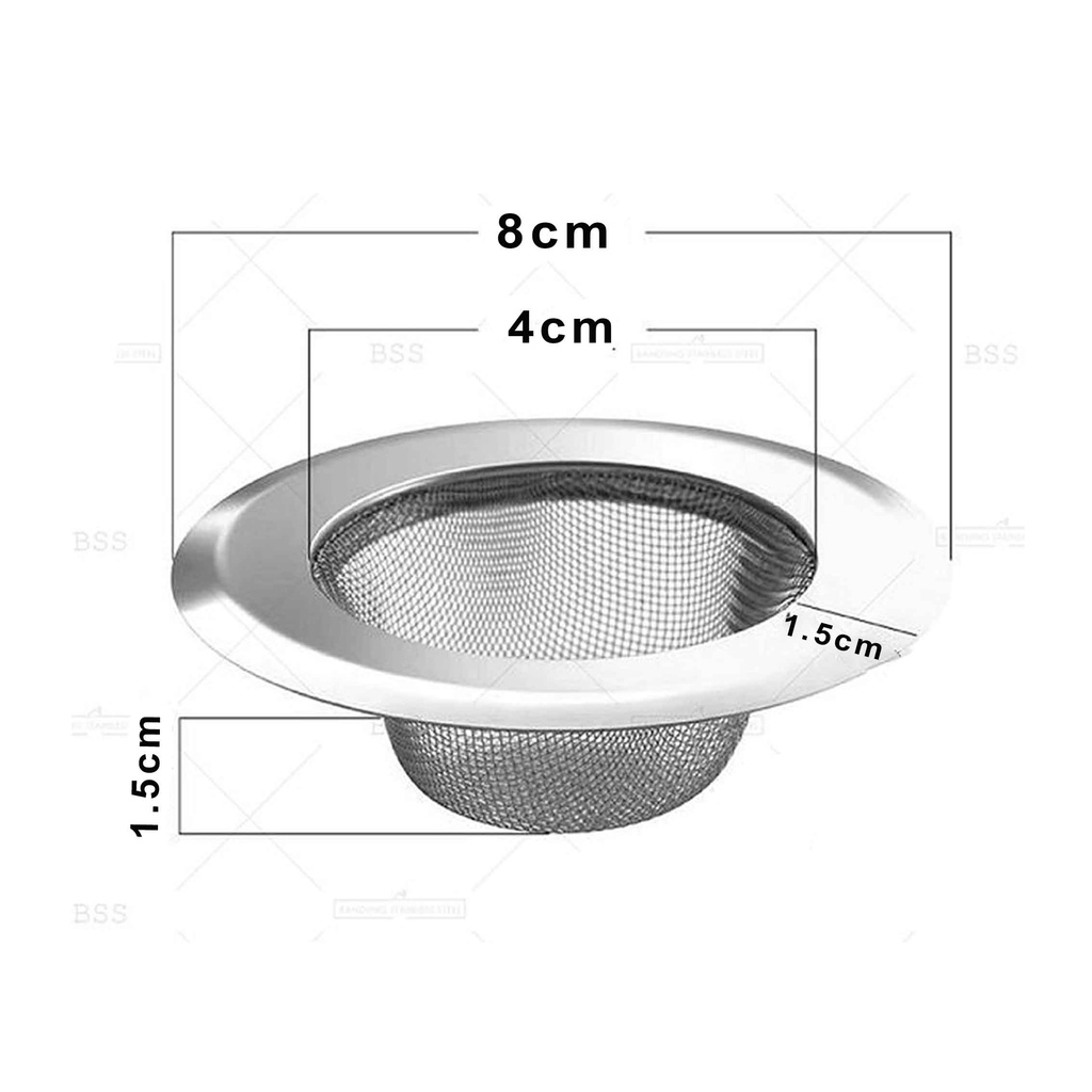 SARINGAN WESTAFEL* STRAINER* STAINLESS STEEL