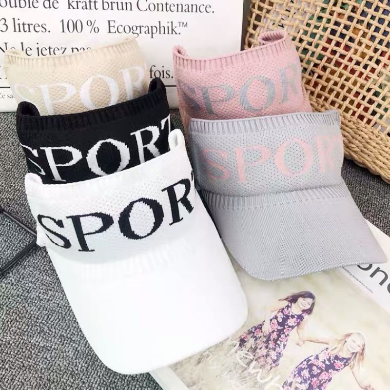 TOPI SENAM WANITA SPORT ZUMBA JOGGING