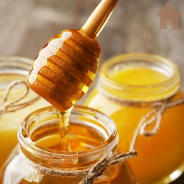 Honey Dipper Sendok Madu Kayu Jati Gagang Profil