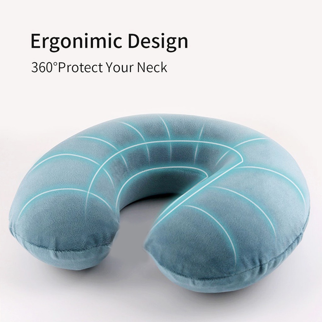 [✅COD] Bantal Leher Mobil Travel Traveling Neck Pillow Pillows Design Premium Karakter Motif Polos Challenge Viral Murah Terbaru