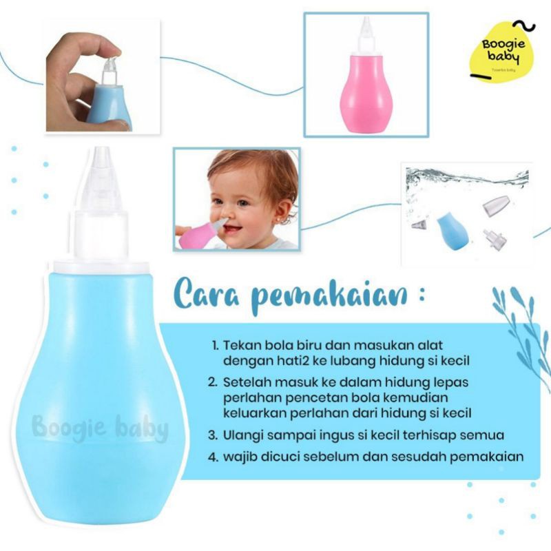 Penyedot Ingus Bayi / Pembersih Hidung Bayi Nasal Aspirator Nose Cleaner Untuk Baby