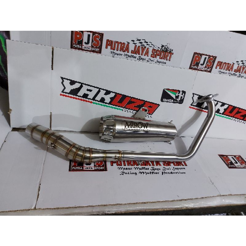 knalpot arrow for R15 v3,cbr150, New cb dll full system