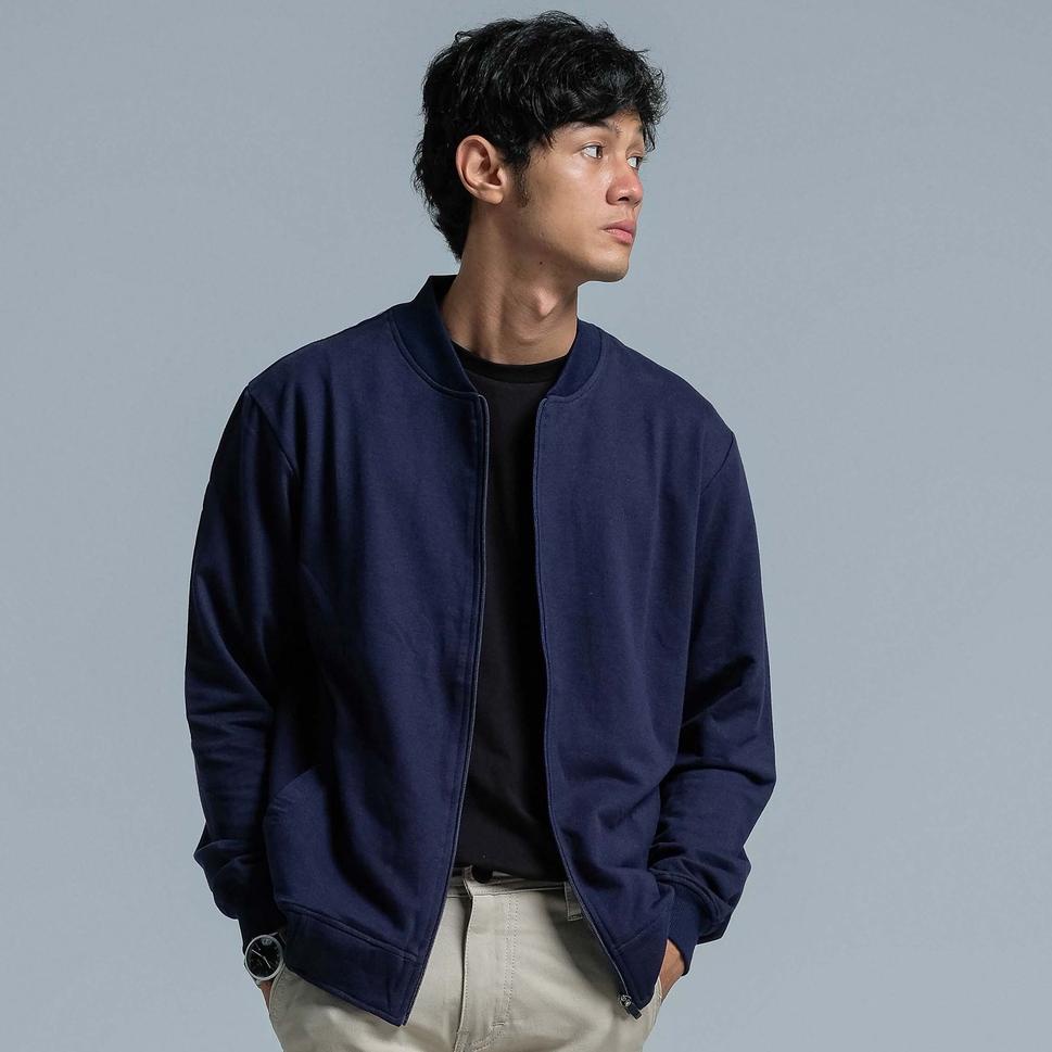 LANGSUNG KIRIM JB Jacket Bary Navy