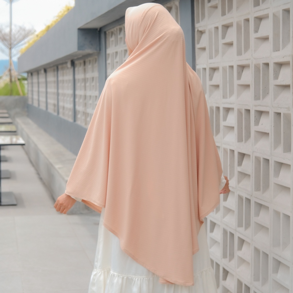 sheika instan knit syar'i. Khimar Jumbo. Khimar Syar'i. Hijab Instan