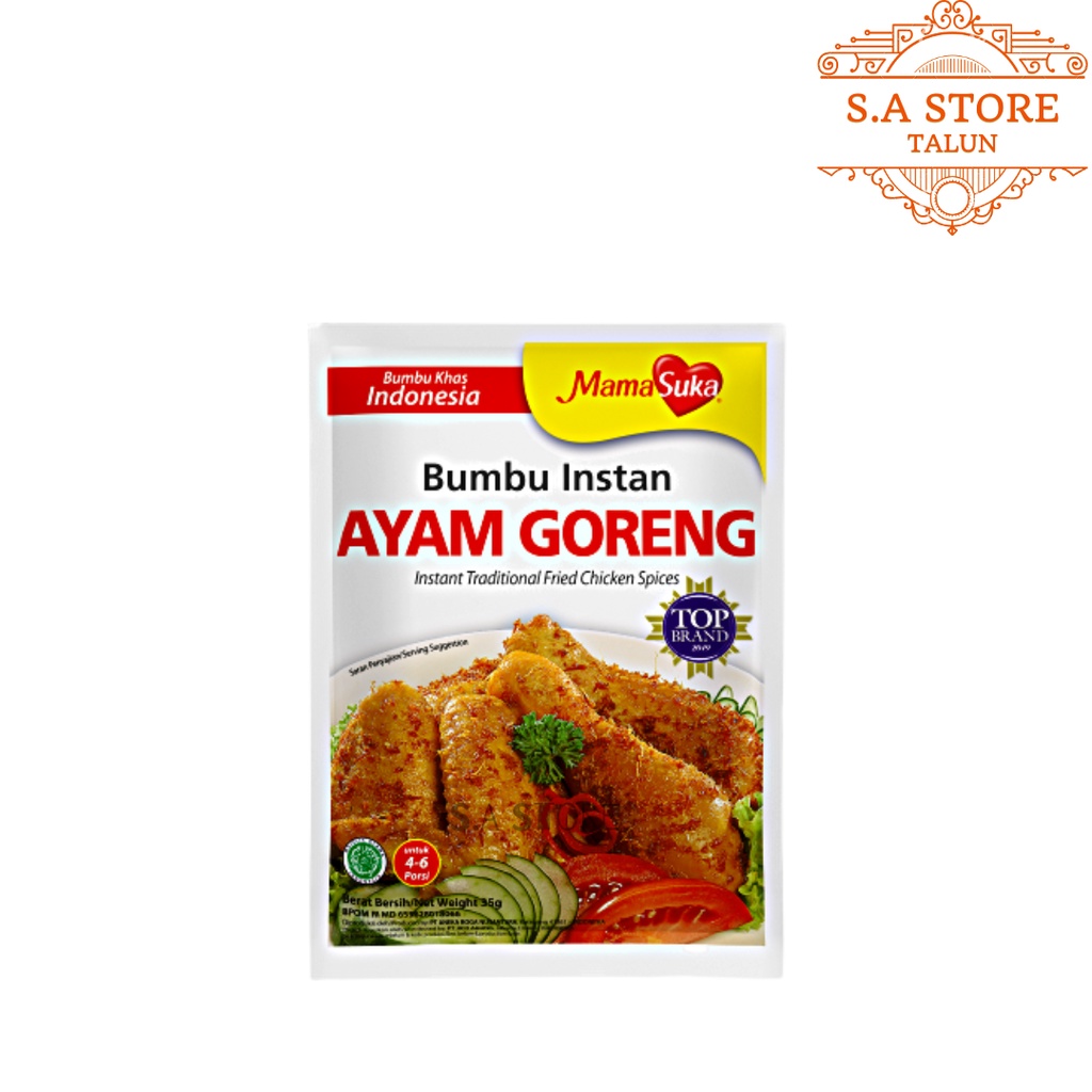 

MamaSuka Bumbu Instan Ayam Goreng 25g