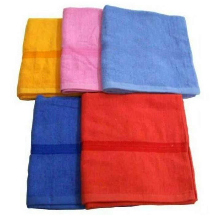 TERMURAH !! GROSIR Handuk Mutia 35 x 80 cm Warna Olahraga Sport Serap