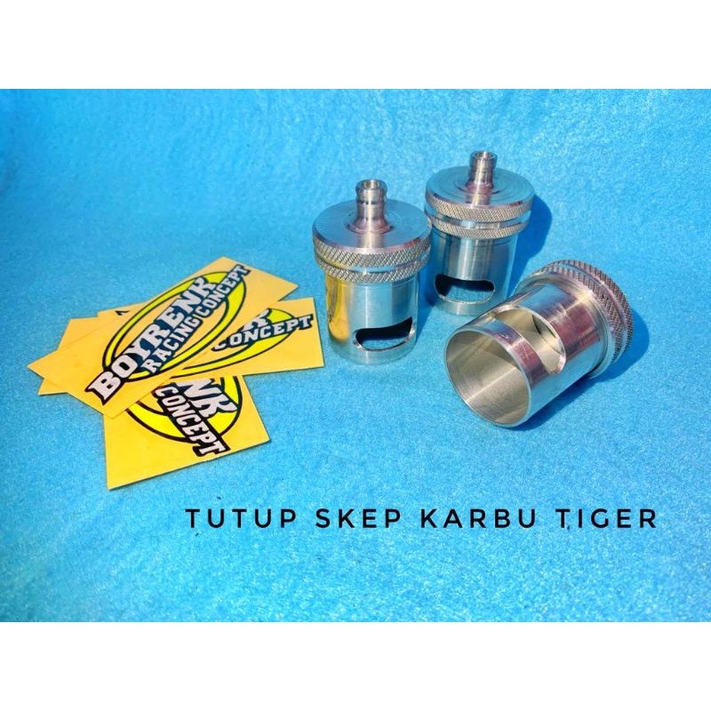 TUTUP SKEP SHOCK SHOKAN KARBU TIGER SKEPAN HANDMADE - BOYRENK RACING CONCEPT