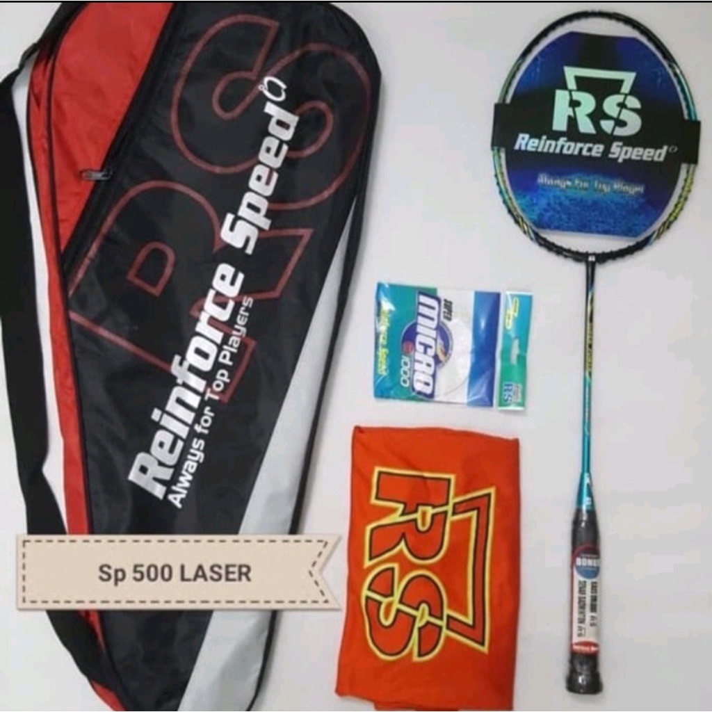 Raket Badminton RS Super Power 500 Laser 100% Original