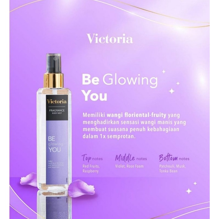 Victoria fragrance body mist 100ml