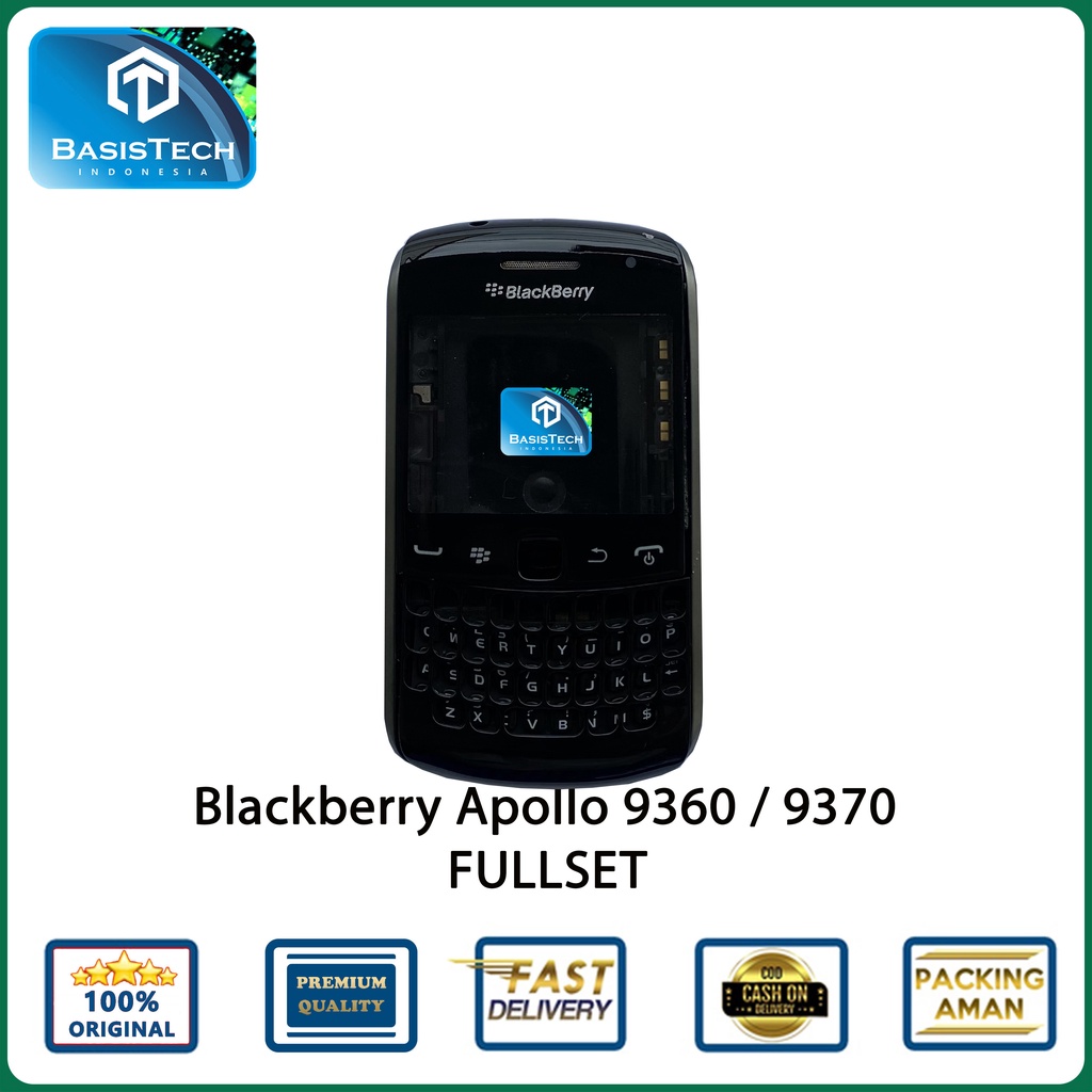 HOUSING CASING BLACKBERRY BB APOLLO 9360 9370 FULLSET ORIGINAL QUALITY