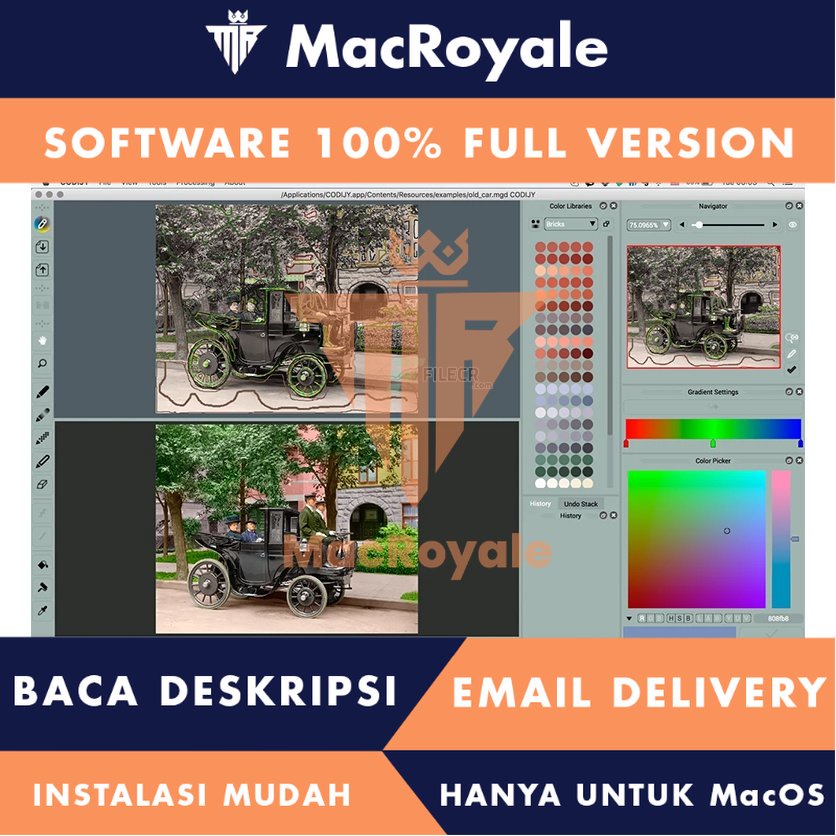 [MacOS] CODIJY Recoloring Full Version Lifetime Full Garansi