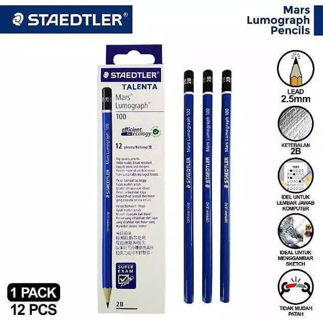 

BISA COD Pensil Staedtler 2B Original