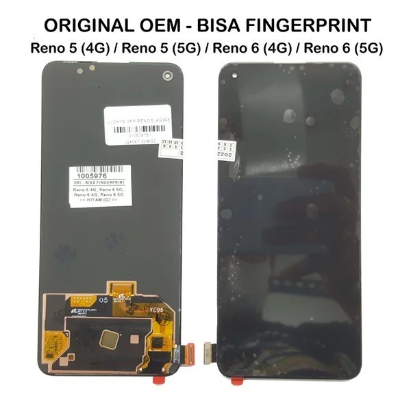 LCD Touchscreen Fullset Oppo Reno 5 (4G/LTE) / Oppo Reno 6 (4G/LTE) - Incel NonFinger Original
