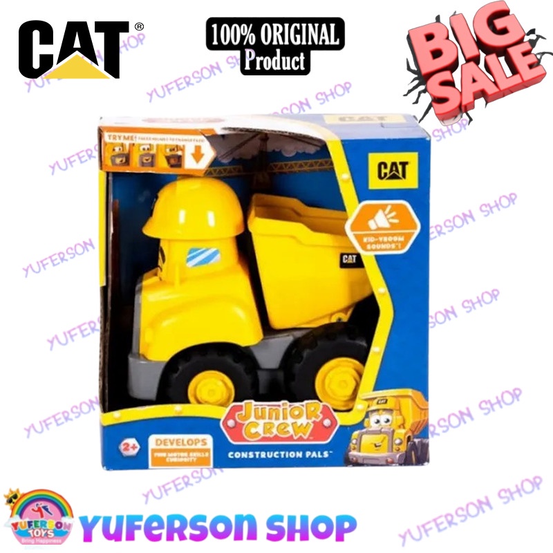 CAT Caterpillar Junior Crew Construction Pals Dump Truck