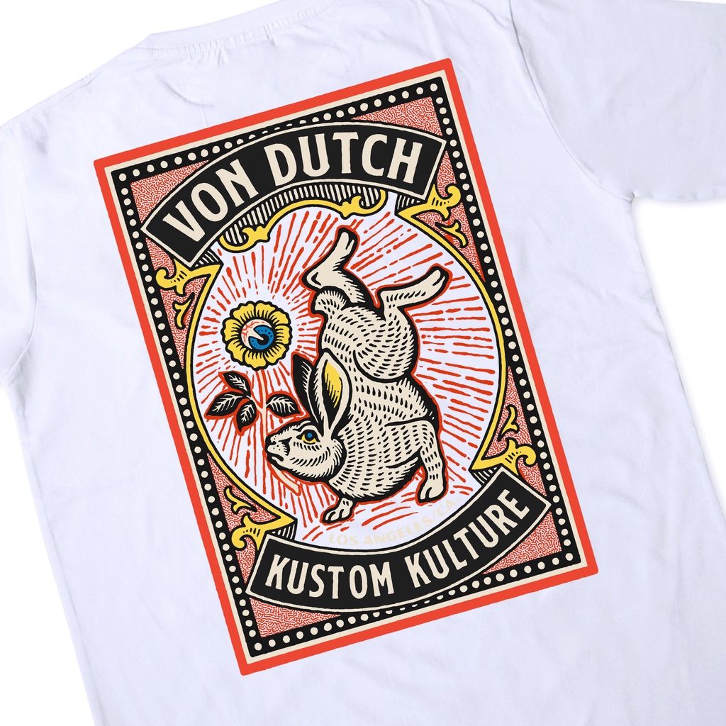 V0n Dutch Tshirt 0721 White