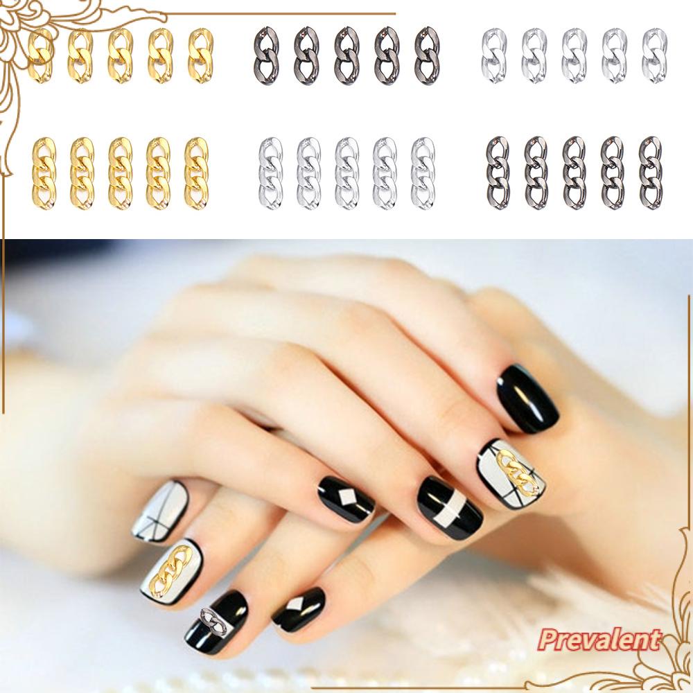 Preva Stiker Kuku Punk DIY Dekorasi Nail Art 3D