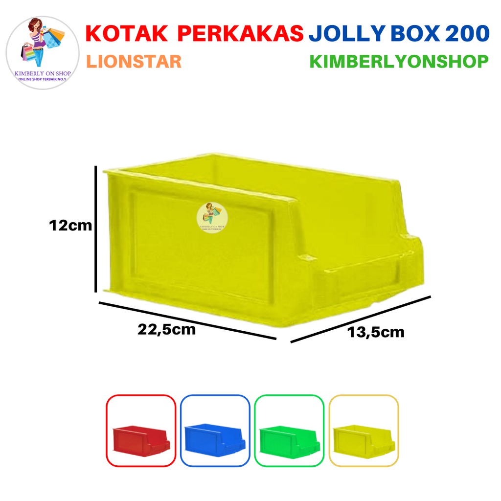 Kotak Perkakas Sparepart Case Jolly Box 200 Lion Star