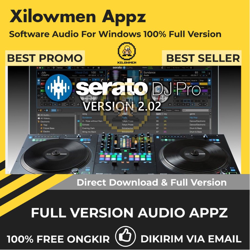 [Full Version] Serato DJ Pro Lifetime Audio Software WIN OS