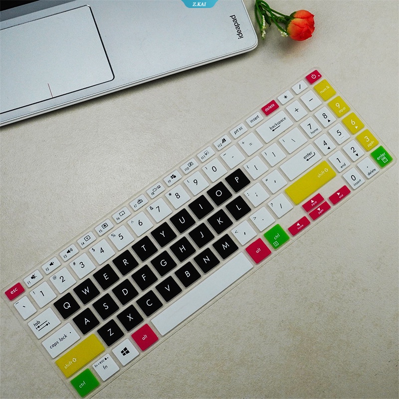 1pc Sarung Keyboard 15.6 &quot;Laptop Silikon Protect Skin ASUS VivoBook 15 X515MA X515JA X515EA X515EP X515EP X515JF X515JP X515J X515MA EP JF JP Film Debu Untuk Laptop [ZK]