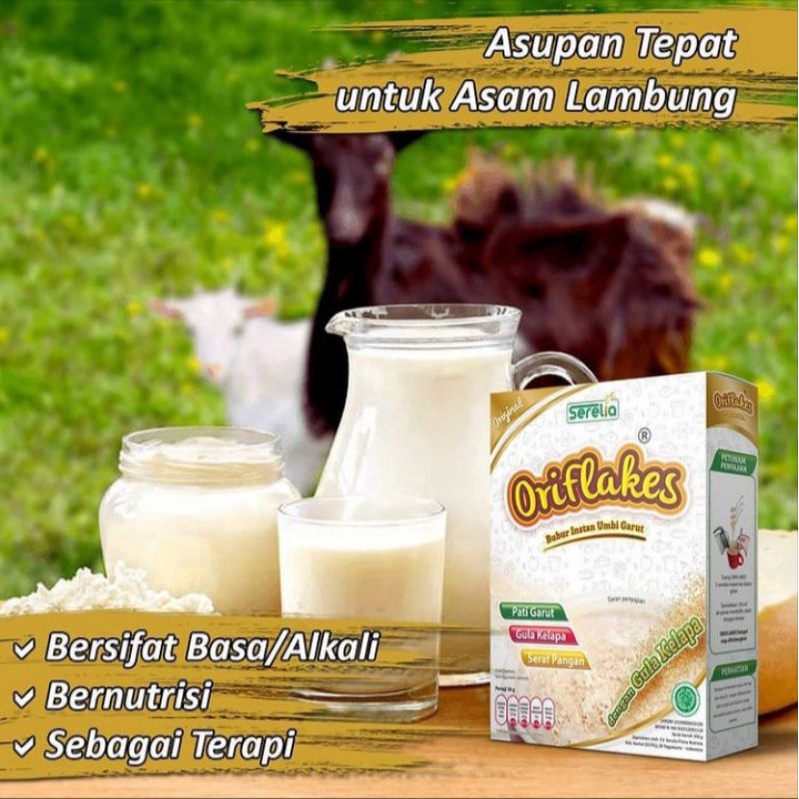 

✨NEW✨ -ORIFLAKES ORIGINAL SEREAL UMBI GARUT 350 gram- 1.1.23