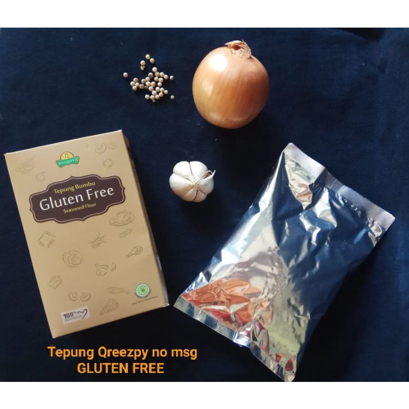 

Tepung qreezpy no MSG GLUTEN FREE 250gr
