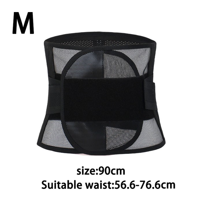 Korset Korset Laki/Korset Perut Pria/Korset Cowok Pengecil/Korset Lumbar - M-hitam(D3S2) Korset Stag