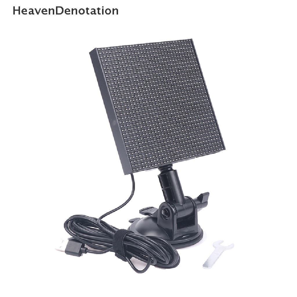 [HeavenDenotation] Display LED Di Jendela Belakang Mobil Kontrol Aplikasi Ponsel Full Color LED HDV