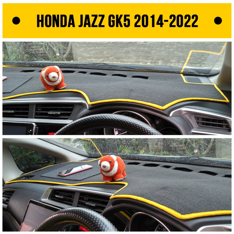Selimut Cover Dashboard Mobil HONDA NEW JAZZ GK5 2014-2022 Pelindung Dasbor - Alas Taplak Dasbord ak