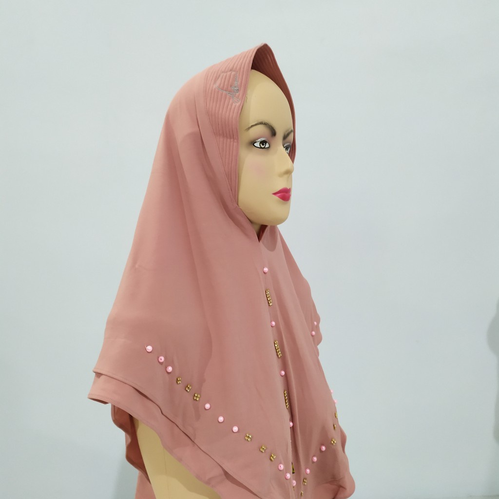 Hijab Instan Jersey Motif Mute
