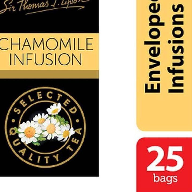 

☜ Lipton Chamomile Infusion 25 x 1 gr Tea Bags / Teh LIpton Chamomile / Sir Thomas J Lipton Chamomile Tea ☛