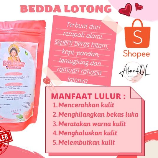 ✭ BEST SELLER VELLS BEDDA LOTTONG  | lulur vells bedda lotong | bedda lotong velis | bedda lotong ve