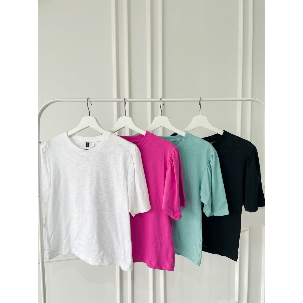 H&amp;M Puff-sleeved T-shirt