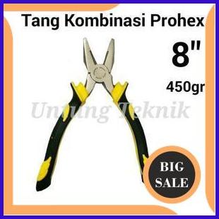 accessories PROHEX 8 inch Tang Kombinasi Super - Heavy Duty Combination Plier 1F3B23
