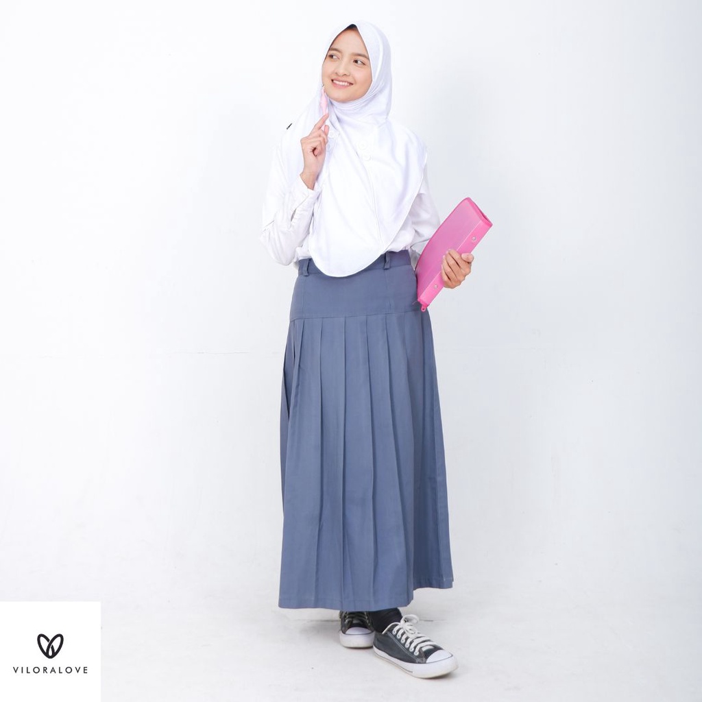 Viloralove new model ceyda kerudung anak sekolah