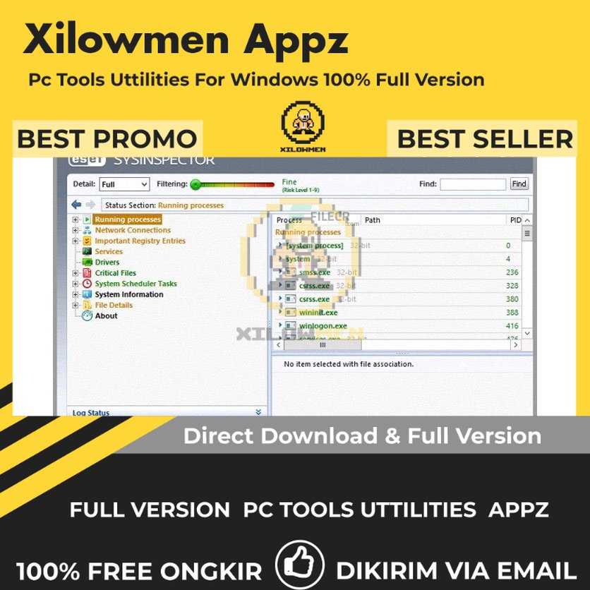 [Full Version] ESET SysInspector Pro PC Tools Software Utilities Lifetime Win OS